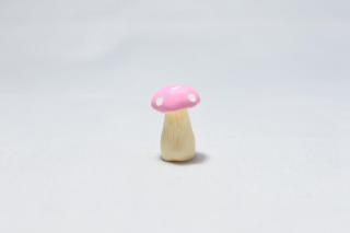 コケリウムフィギュア きのこ シングル ピンク：画像2