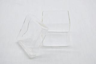 コケリウムガラス容器　キューブS（フタ付）：画像3