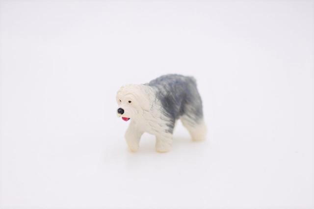 コケリウムフィギュア 犬 オールド・イングリッシュ・シープドッグ：画像2