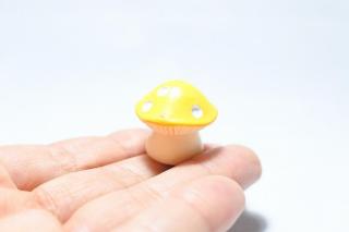 コケリウムフィギュア きのこ シングル イエロー：画像3