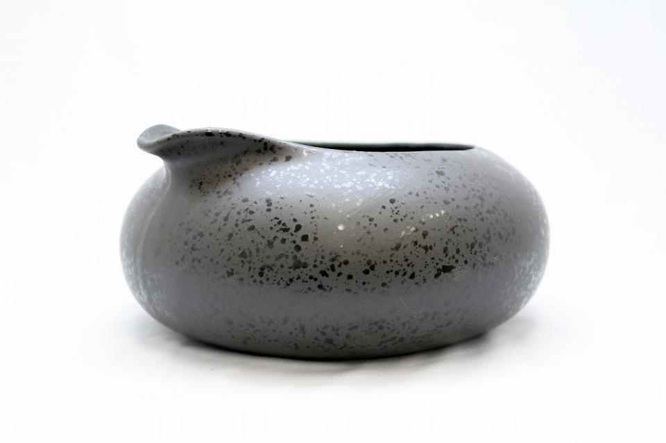 【特価セール中】ビオトープ鴨口陶器鉢 黒