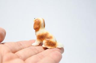 コケリウムフィギュア 犬 キャバリア：画像3