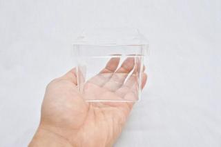コケリウムガラス容器　キューブM（フタ付）：画像4