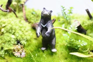 コケリウムフィギュア ツキノワグマ：画像1