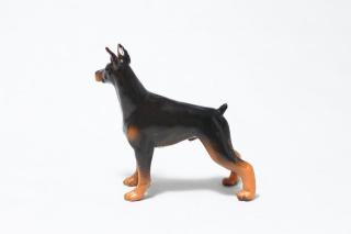 コケリウムフィギュア 犬 ドーベルマン：画像2