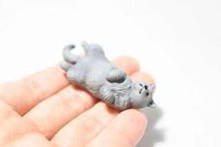 コケリウムフィギュア 猫 ブリティッシュショートヘアー：画像3