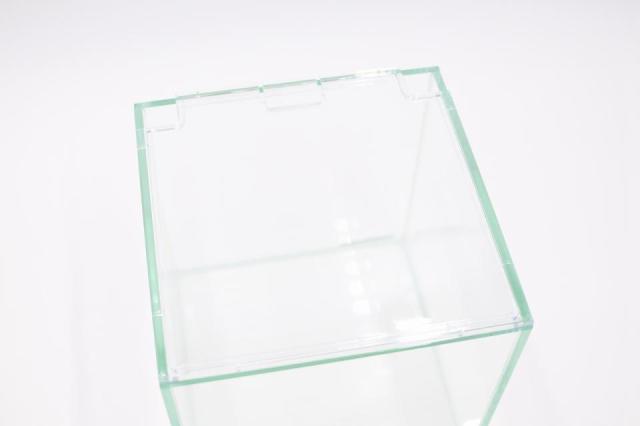 コケリウムガラス容器　15cmキューブ Ｍ(フタ付)：画像2