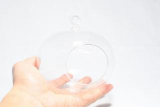 コケリウムガラス容器 ハンギングベース オーバル：画像3