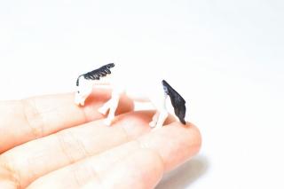 コケリウムフィギュア 馬 ホワイト：画像3