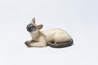 コケリウムフィギュア 猫 シャム：画像2