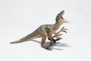 コケリウムフィギュア 恐竜 ヴェロキラプトル 威嚇：画像2