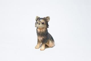 コケリウムフィギュア 犬 ロングコートチワワ：画像2