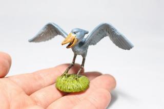 コケリウムフィギュア ハシビロコウ はばたき：画像3
