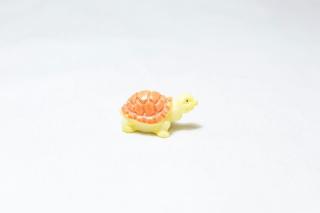 コケリウムフィギュア 亀 オレンジ：画像2