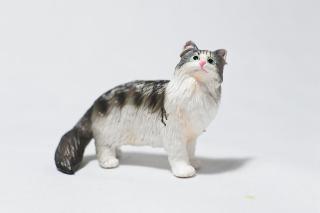 コケリウムフィギュア 猫 ノルウェージャンフォレストキャット：画像2
