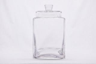 【特価セール中】コケリウムガラス容器　リュクスL（フタ付）：画像1