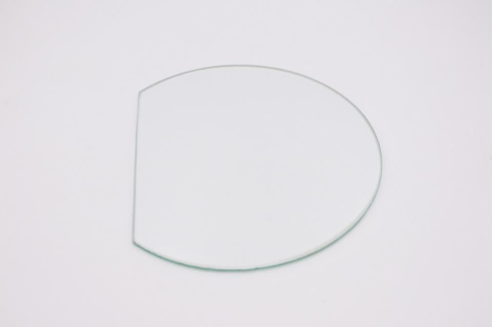 【ご購入時オプション】円形ガラスフタの端カット加工：画像1