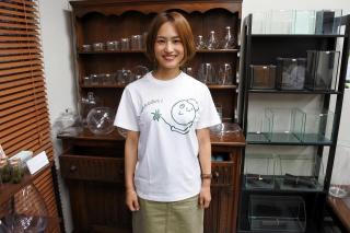 【特価セール中】タマゴケちゃんTシャツ ホワイト S：画像3