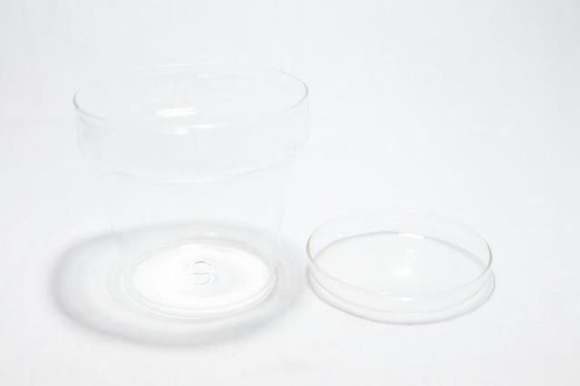 コケリウムガラス容器 ガラスポット：画像3