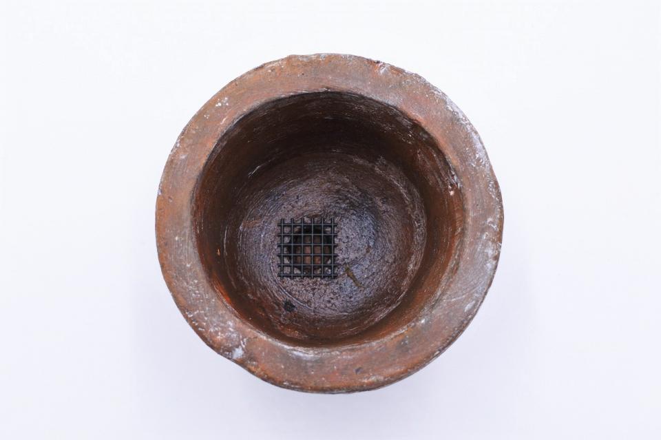 コケリウムキット 陶器の鉢植え シノブ：画像2