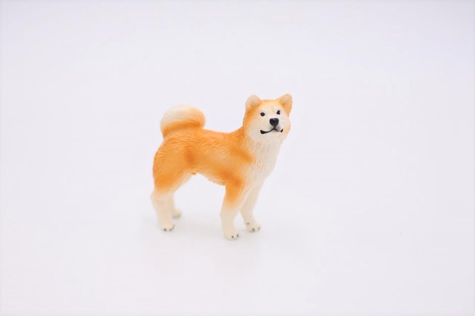 人気激安 秋田犬 5個セット  コケテラリウム 装飾 イベント  犬 いぬ テラリウム  フィギュア 動物 ミニフィギュア  ハンドメイド