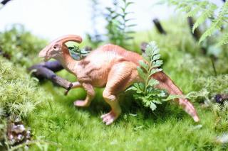 コケリウムフィギュア 恐竜 パラサウロロフス：画像1