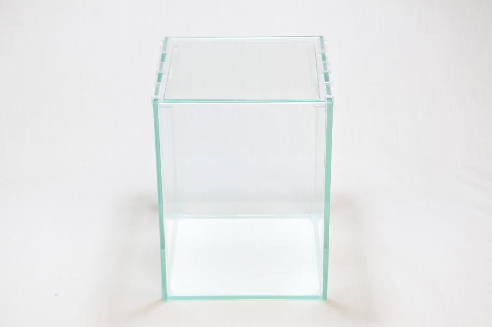 【アウトレット品】コケリウムガラス容器　15cmキューブ Ｍ(フタ付)：画像1