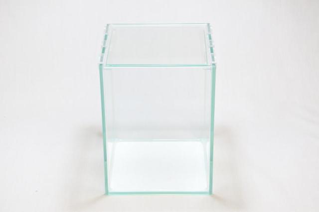 【アウトレット品】コケリウムガラス容器　15cmキューブ Ｍ(フタ付)：画像1