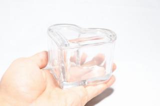 コケリウムガラス容器 ハート（フタ付）：画像3