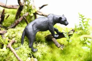 コケリウムフィギュア クロヒョウ：画像1