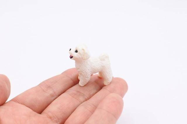 コケリウムフィギュア 犬 マルチーズ：画像3