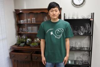 【特価セール中】タマゴケちゃんTシャツ グリーン XL：画像3