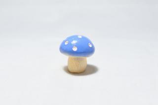コケリウムフィギュア きのこ シングル ブルー：画像2