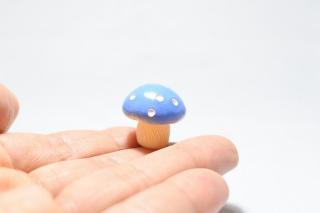コケリウムフィギュア きのこ シングル ブルー：画像3